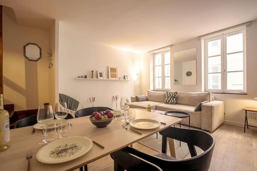 Rare Appart 2 Chambres En Duplex Design Au Panier Marseilles Exterior foto