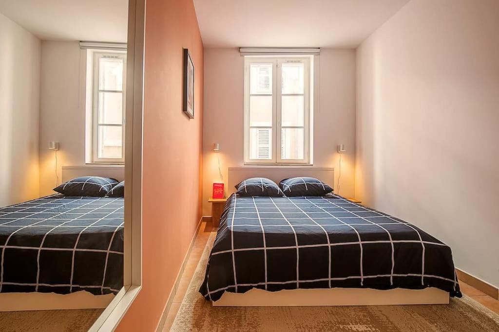 Rare Appart 2 Chambres En Duplex Design Au Panier Marseilles Exterior foto